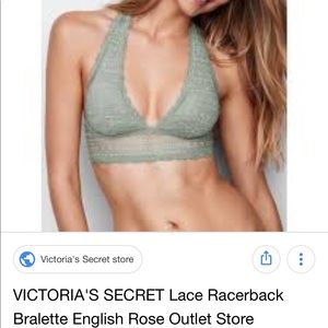 VS Bralette Teal size S